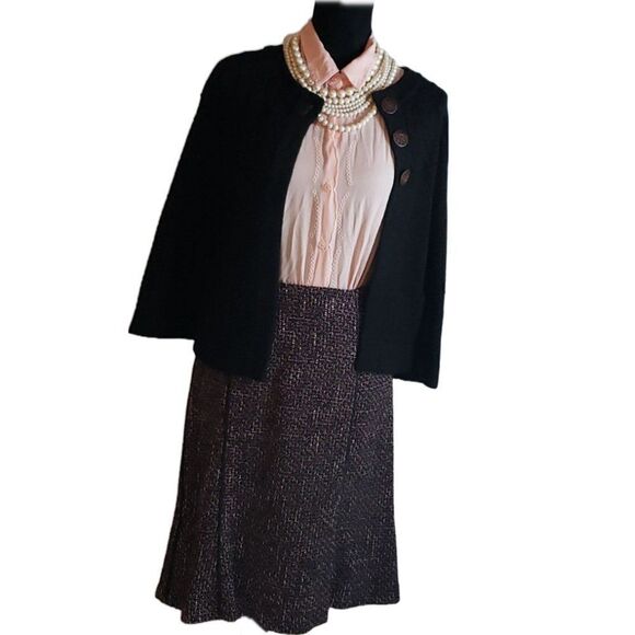 Banana Republic Sheer Peach Sleeveless Button-up Top Size M - Picture 8 of 8